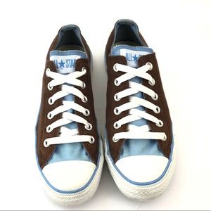 CONVERSE Women's Size 8 / Men's Size 6 Brown/Blue